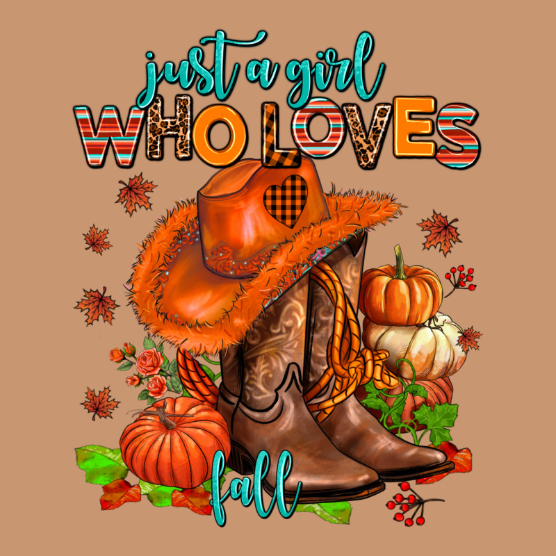 Jusr A Girl Who Loves Fall  Cowgirl Heavyweight Hoodie by AdoDesignShop | Teevron