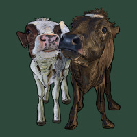 Two Heifer Cows Zipper Hoodie | Teevron