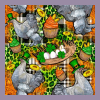 St. Patricks Chicken With Cupcake Leopard Classic Tee | Teevron