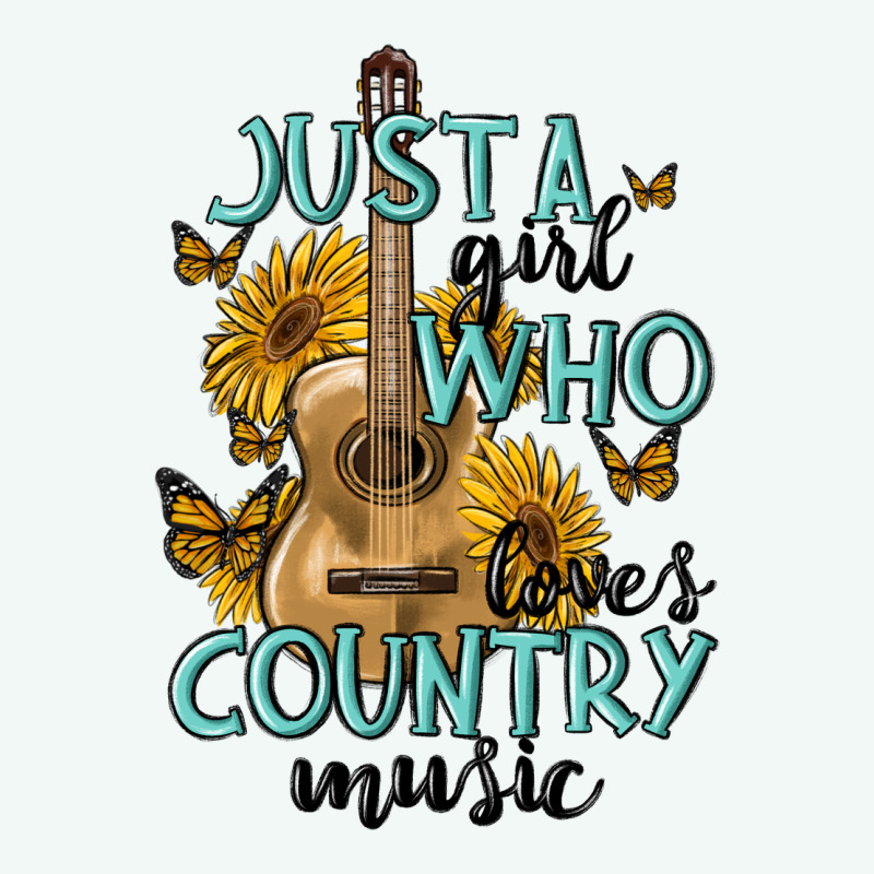 Just A Girl Who Loves Country Music Premium Hoodie by MaliasSmallBusiness | Teevron