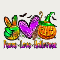 Peace Love Halloween Zipper Hoodie | Teevron