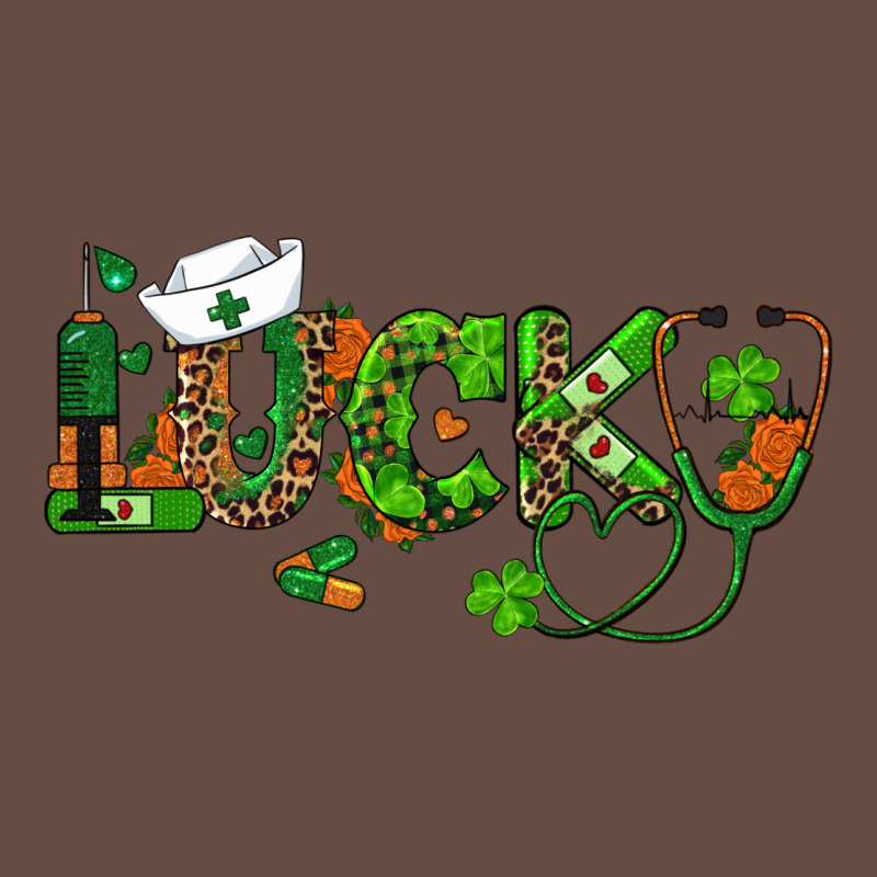 St Patricks Day Lucky Nurse Long Sleeve Tee by RanaPortraitStore | Teevron