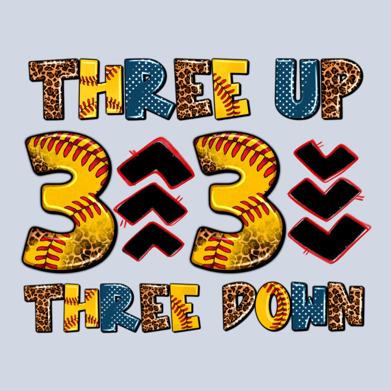 Three Up Three Down Softball Premium Sweatshirt by AdoDesignShop | Teevron