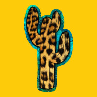 Turquoise Leopard Cactus Premium Hoodie | Teevron