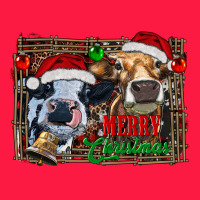 Merry Christmas Heifers Zipper Hoodie | Teevron