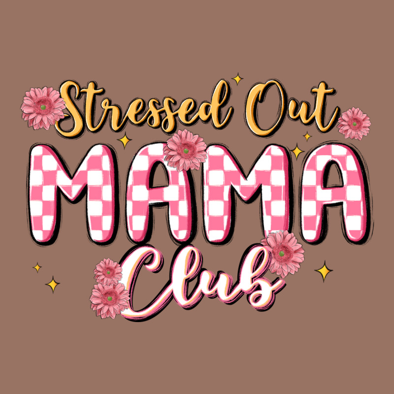 Stressed Out Mama Club Premium Hoodie by MaliasSmallBusiness | Teevron