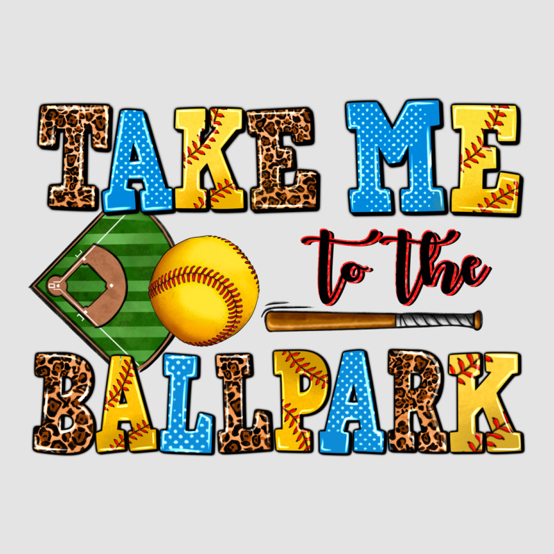 Take Me To The Ballpark Softball Premium Sweatshirt by AdoDesignShop | Teevron