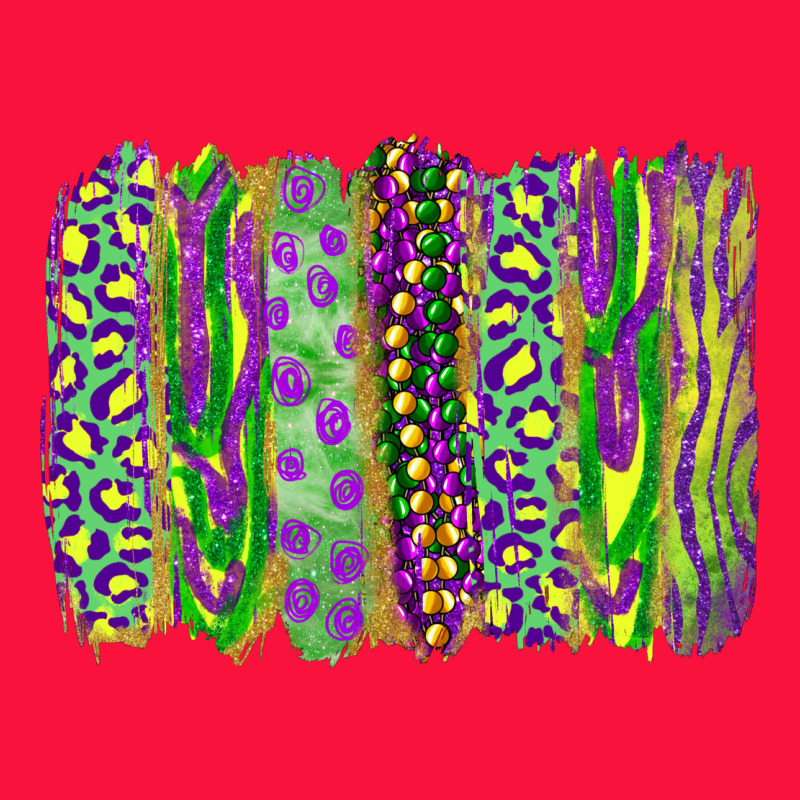 Mardi Gras Brush Stroke Classic Tee by RanaPortraitStore | Teevron