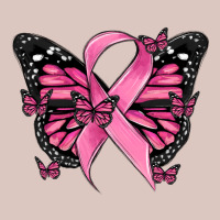 Breast Cancer Ribbon  Butterfly Premium Hoodie | Teevron