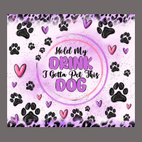 Hold My Drink I Gotta Pet This Dog Urban Hoodie | Teevron