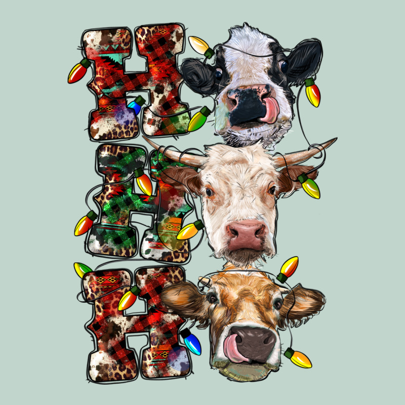 Hohoho Cows Zipper Hoodie by RanaPortraitStore | Teevron
