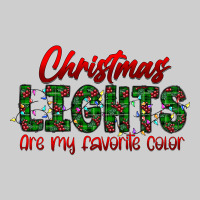 Festive Christmas Lights Text Art Premium Tee | Teevron