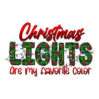 festive christmas lights text art | Teevron