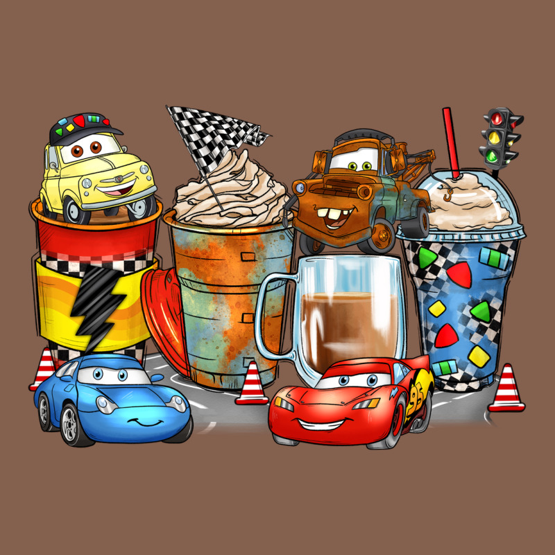 Cartoon Characters Coffee Cups Zipper Hoodie by Zillion Design Studio | Teevron