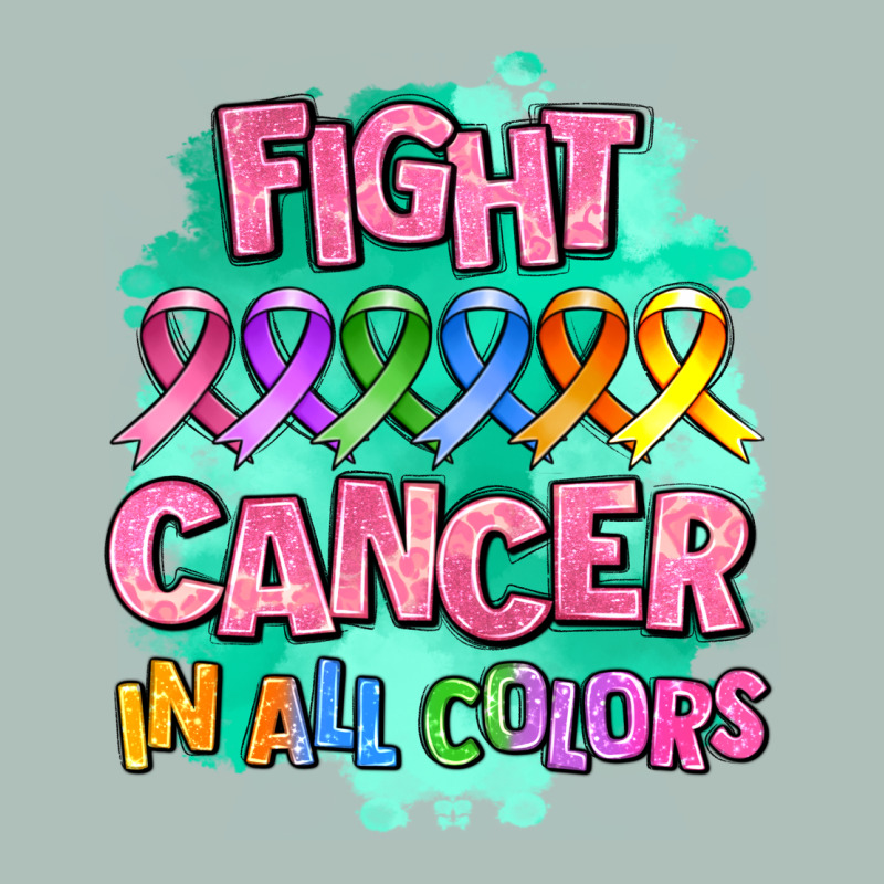 Fight Cancer In All Colors Heavyweight Hoodie by AdoDesignShop | Teevron