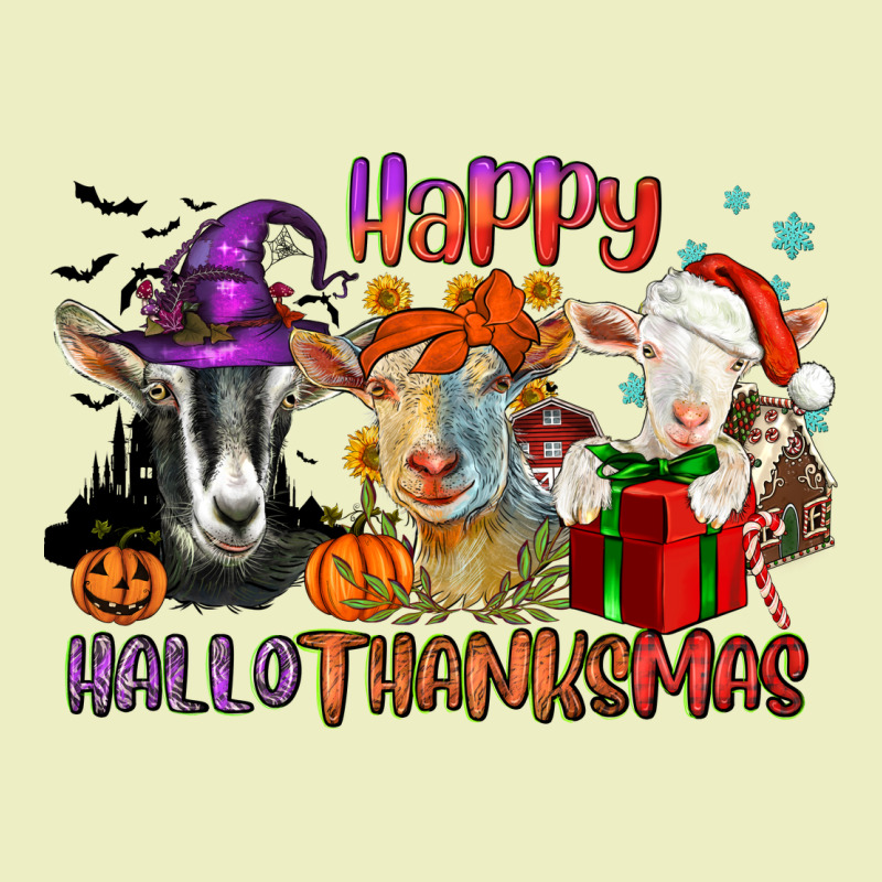 Happy Hallothanksmas Goats Urban Hoodie by NancyCooperArtShop | Teevron
