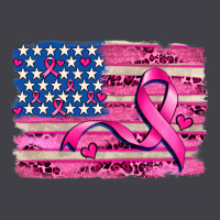 American Flag And  Cancer Ribbon Pattern Heavyweight Hoodie | Teevron