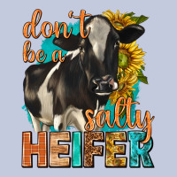 Dont Be A Salty Heifer With Sunflowers Long Sleeve Tee | Teevron
