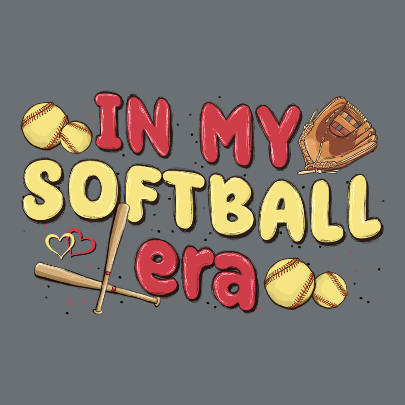 In My Softball Era Premium Hoodie by MaliasSmallBusiness | Teevron