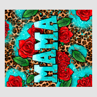 Rose Leopard Mama Premium Sweatshirt | Teevron