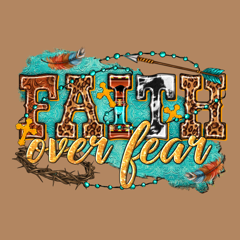 Faith Over Fear Long Sleeve Tee by texasbilliewilder | Teevron