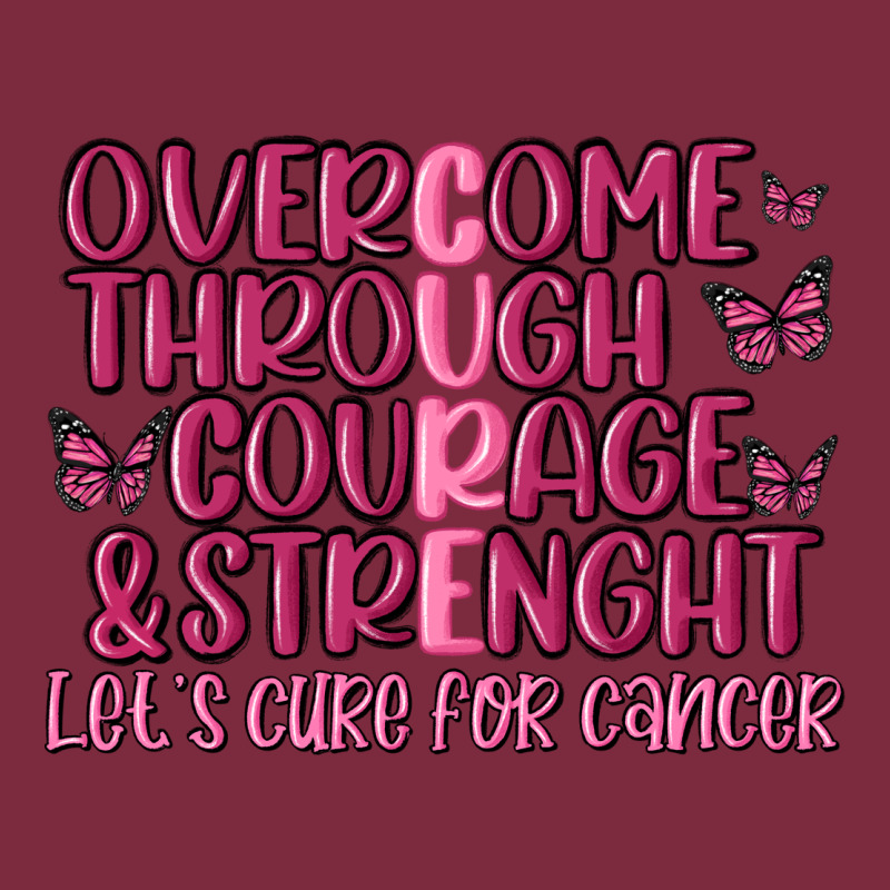 Overcome Through Courage Strength  Malia Premium Hoodie by MaliasSmallBusiness | Teevron