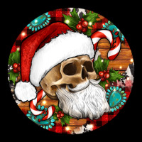 Christmas Hippie Skeleton Santa Ornament Premium Sweatshirt | Teevron