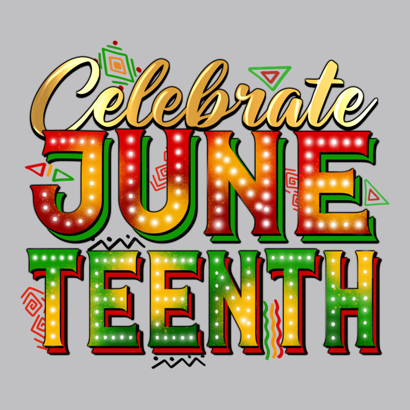 Celebrate Juneteenth Long Sleeve Tee by Zillion Design Studio | Teevron