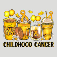 Childhood Cancer Coffee Cups Zipper Hoodie | Teevron