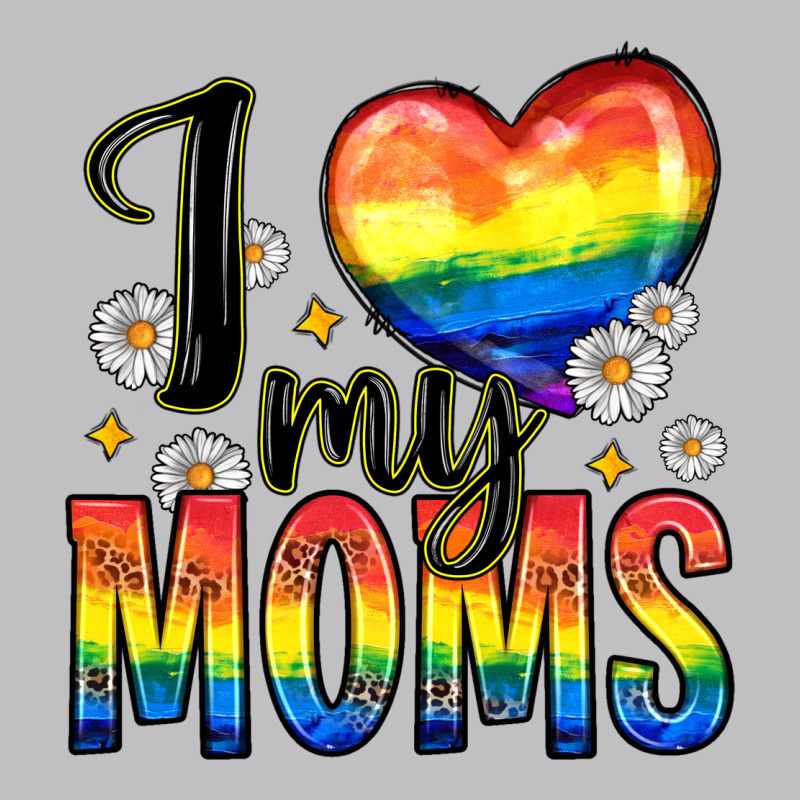 I Love My Moms Classic Tee by Zillion Design Studio | Teevron