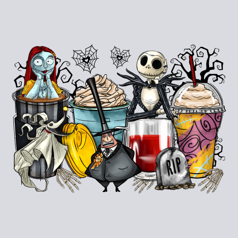Cartoon Characters Coffee Cups Zipper Hoodie by Zillion Design Studio | Teevron