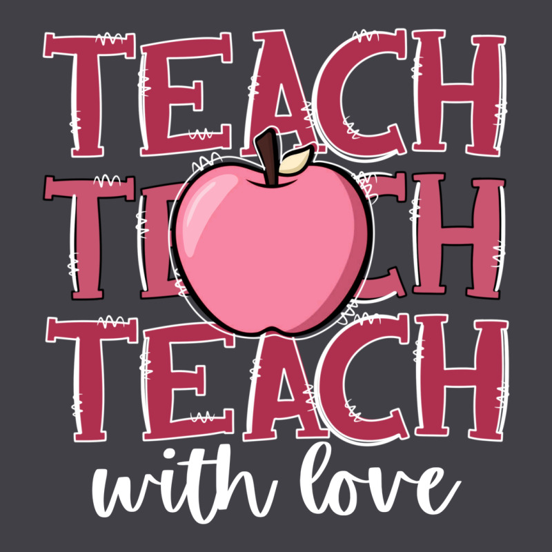 Teach With Love Heavyweight Hoodie by JahusDesignShop | Teevron