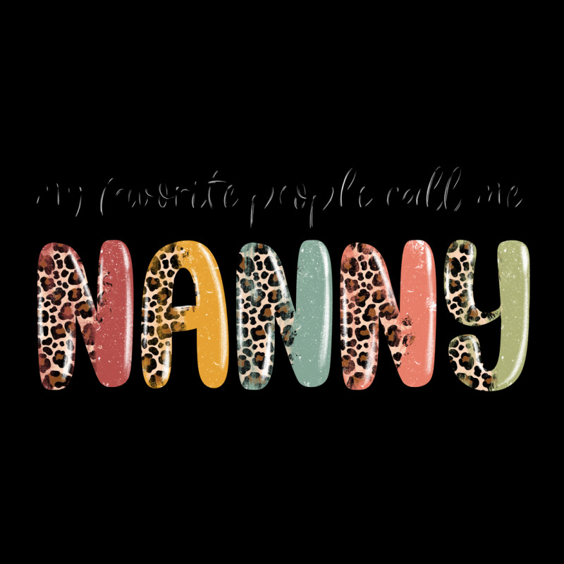 My Favorite People Call Me Nanny Urban Hoodie by MaliasSmallBusiness | Teevron