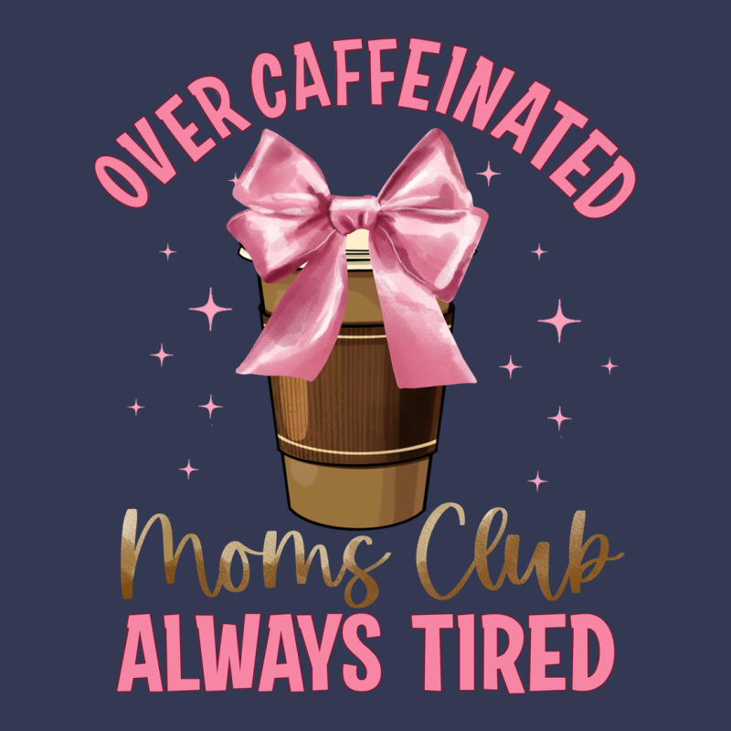 Over Caffeinated Moms Club Heavyweight Hoodie by JahusDesignShop | Teevron