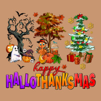 Happy Hallothanksmas Trees Heavyweight Hoodie | Teevron