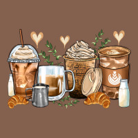 Latte Coffee Cups Zipper Hoodie | Teevron