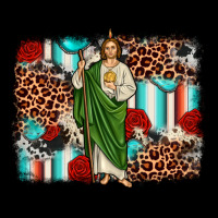 San Judas Leopard Cowhide Background Premium Sweatshirt | Teevron