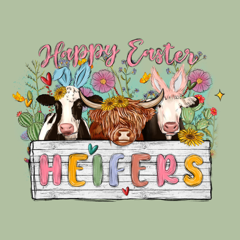 Happy Easter Heifers Urban Hoodie by MaliasSmallBusiness | Teevron