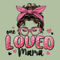 One Loved Mama Messy Bun Urban Hoodie | Teevron
