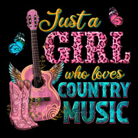 Just A Girl Who Loves Country Music Long Sleeve Tee | Teevron