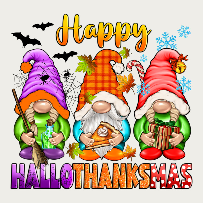Happy Hallothanksmas Gnomes Zipper Hoodie by texasbilliewilder | Teevron