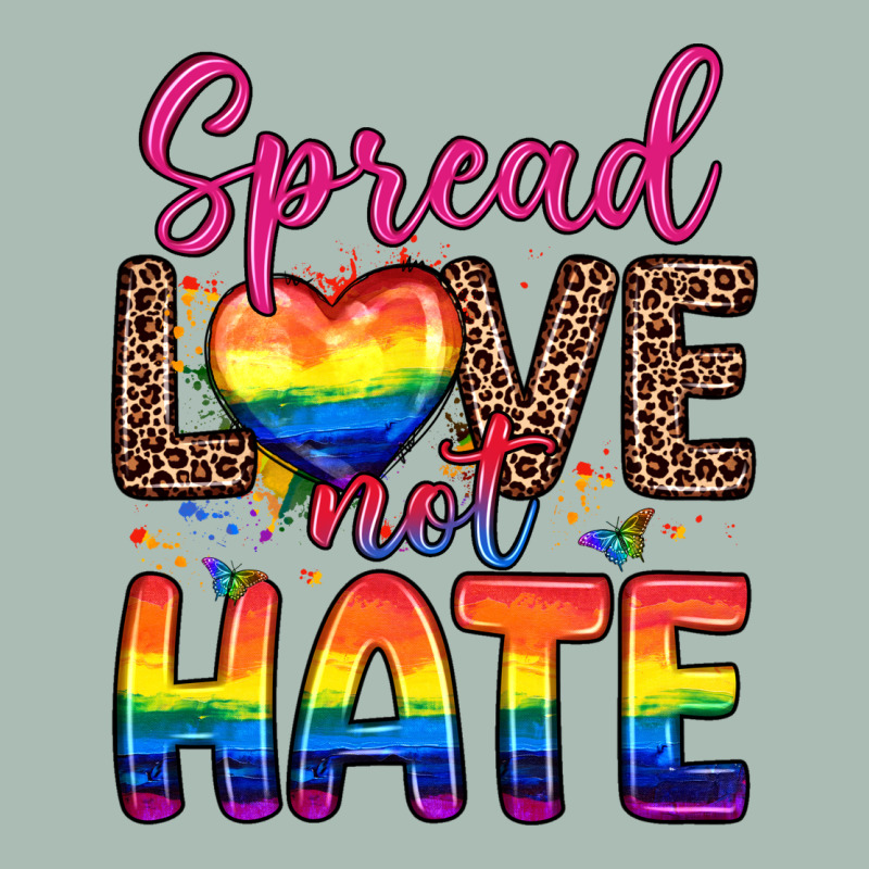 Spread Love Not Hate Classic Tee by Zillion Design Studio | Teevron
