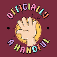Officially A Handful Premium Hoodie | Teevron