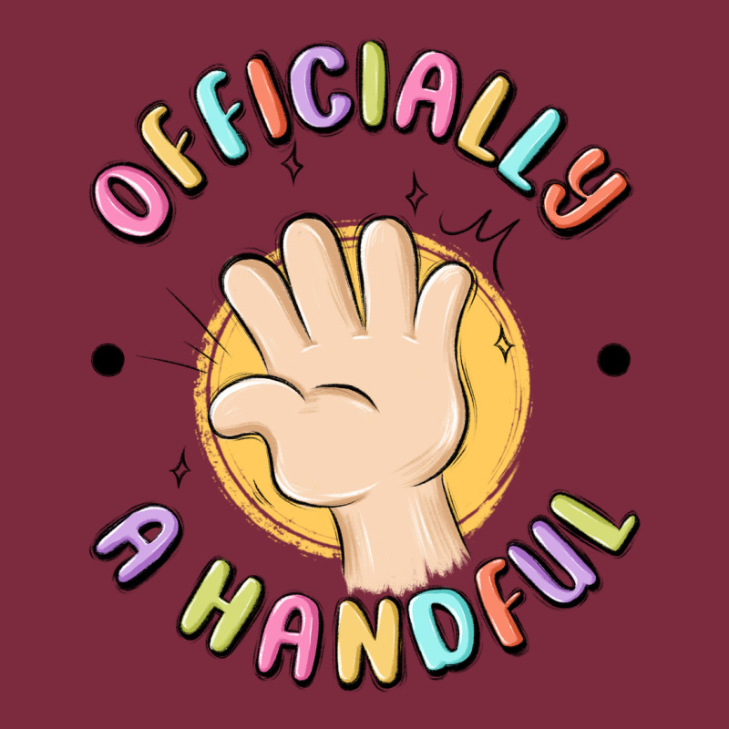 Officially A Handful Premium Hoodie by MaliasSmallBusiness | Teevron