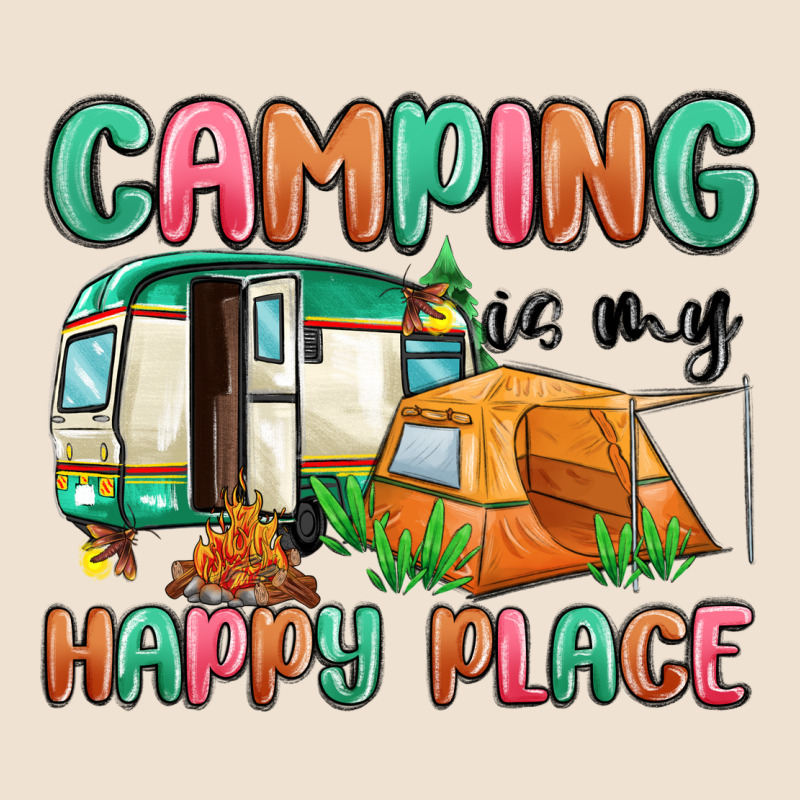 Camping Is My Happy Place Urban Hoodie by MaliasSmallBusiness | Teevron
