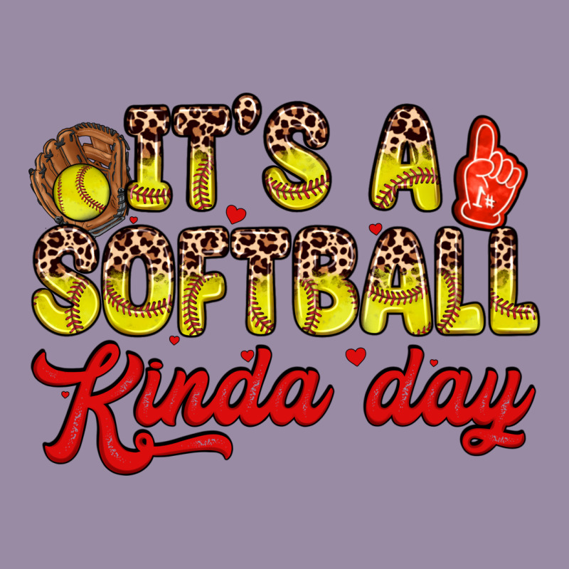 It S A Softball Kinda Day Classic Tee by Zillion Design Studio | Teevron