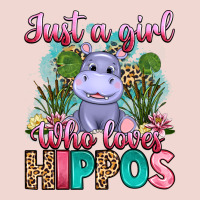 Just A Girl Who Loves Hippos Premium Sweatshirt | Teevron