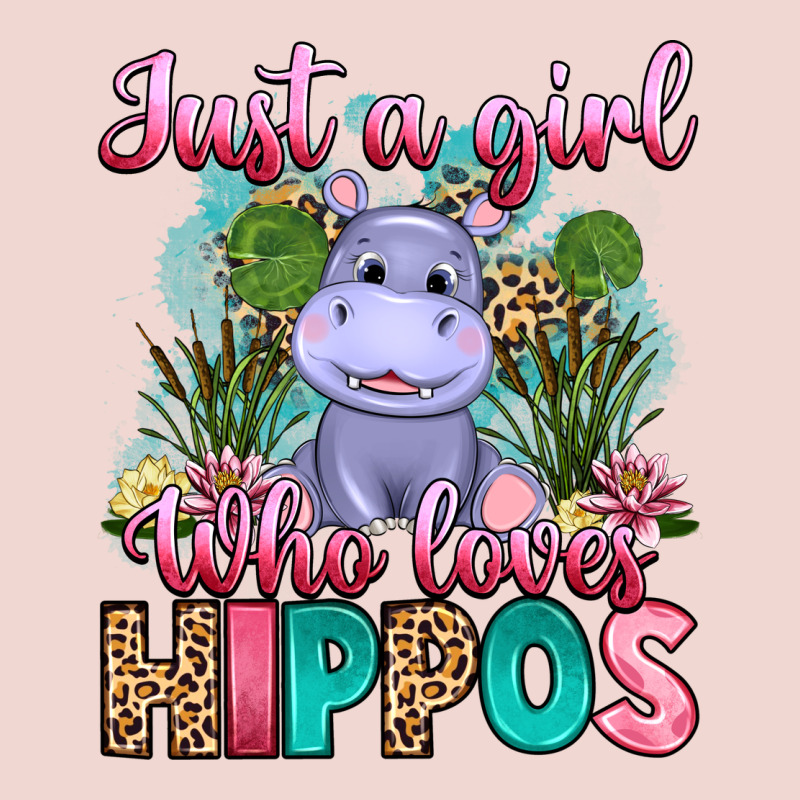 Just A Girl Who Loves Hippos Premium Sweatshirt by Artiststas | Teevron