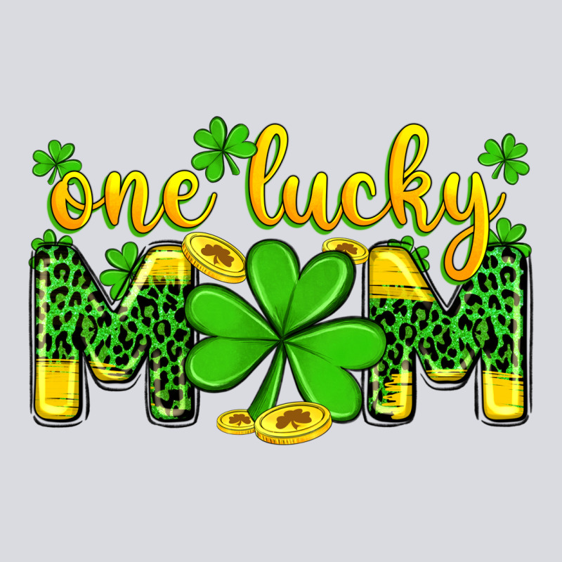 One Lucky Mom Zipper Hoodie by Zillion Design Studio | Teevron