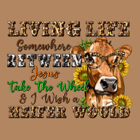 Living Life Somewhere Between Jesus Take The Wheel Long Sleeve Tee | Teevron